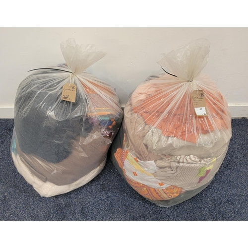 48 - TWO BAGS OF LADIES CLOTHING ITEMS
Including New Look, Next, H&M, M&S etc