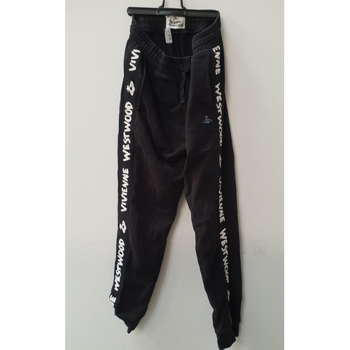 270 - PAIR OF VIVIENNE WESTWOOD TAPE JOGGERS
size M