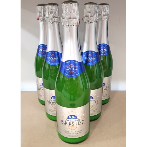 246 - SIX BOTTLES OF M&S LOW ALCOHOL BUCKS FIZZ
75cl and 0.5%
Note: You must be over 18 Years of Age to bi... 