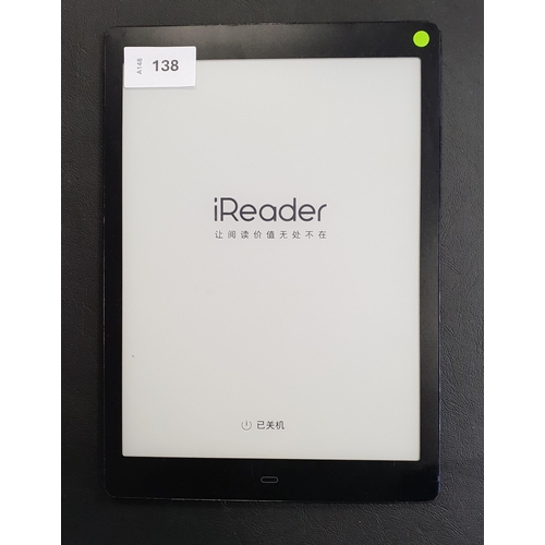 138 - IREADER EBOOK/TABLET
Note: Damage to corners
Note: It is the buyer's responsibility to make all nece... 