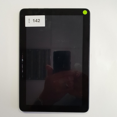 142 - AMAZON KINDLE FIRE HD 8 10TH GENERATION 
serial number GCC1 9D04 1337 030G
Note: It is the buyer's r... 