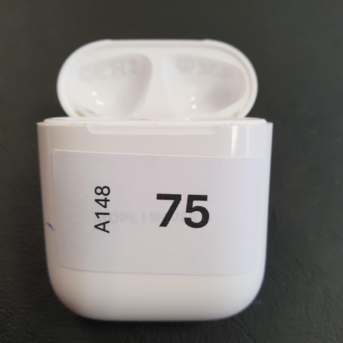 75 - APPLE AIRPODS LIGHTNING CHARGING CASE
With personalisation 'HOPE I NEVER...'