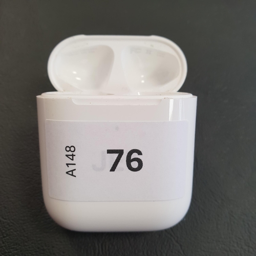 76 - APPLE AIRPODS WIRELESS CHARGING CASE
With personalisation 'JET'