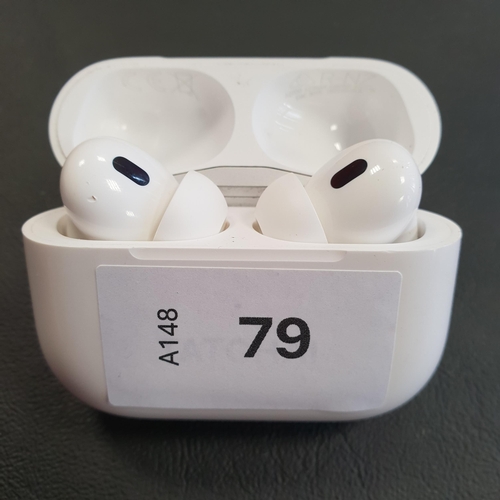 79 - PAIR OF APPLE AIRPODS PRO 2nd GENERATION
in Magsafe Charging case (Lightning)
Note: With personalisa... 