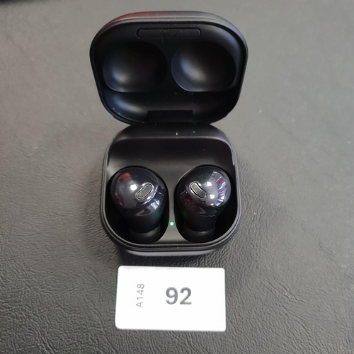 92 - PAIR OF SAMSUNG EARBUDS
in charging case, model SM-R190