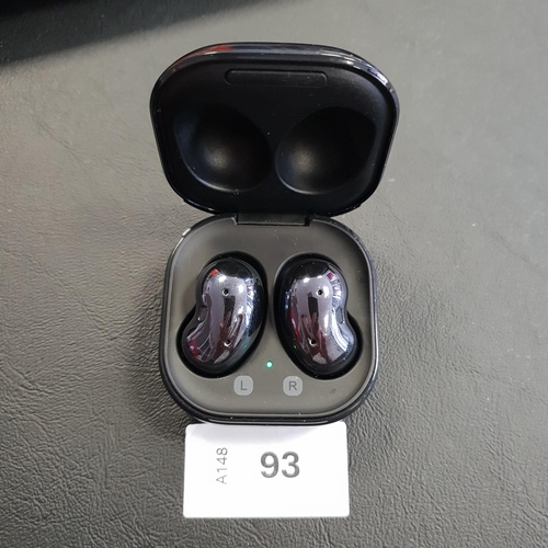 93 - PAIR OF SAMSUNG EARBUDS
in charging case, model SM-R180