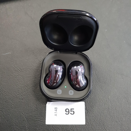 95 - PAIR OF SAMSUNG EARBUDS
in charging case, model SM-R180