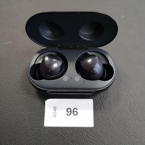 96 - PAIR OF SAMSUNG EARBUDS
in charging case, model SM-R170