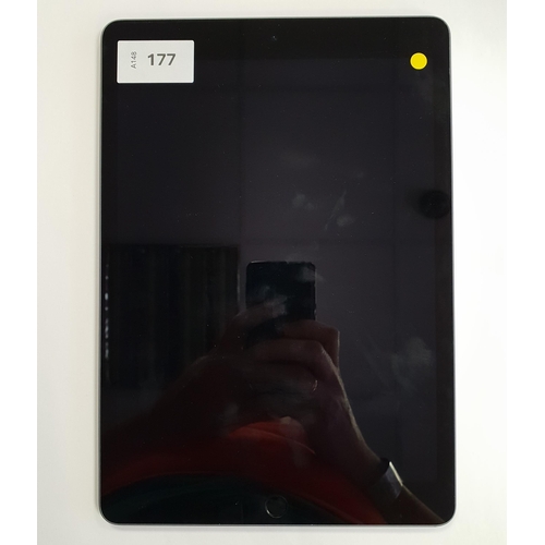 177 - APPLE IPAD 9TH GEN - A2602 - WIFI 
serial number H04T6G417X. Apple account locked. 
Note: It is the ... 