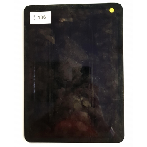 186 - APPLE IPAD AIR 4TH GENERATION - A2316 - WIFI 
serial number DMPDD1BFQ16Q. Apple account locked. 
Not... 