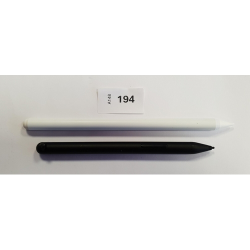 194 - TWO TABLET/COMPUTER STYLUS PENS
one by Rorentech