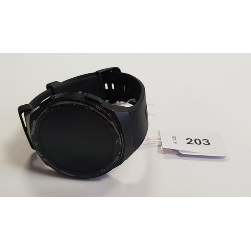 203 - HUAWEI WATCH
model GT-2E481, serial number BFBTQ21627002539, Wiped
Note: It is the buyer's responsib... 