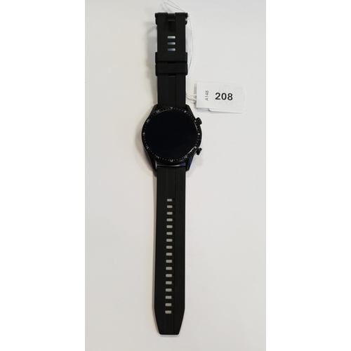 208 - HUAWEI SMARTWATCH
model LIN-B19; Wiped
Note: It is the buyer's responsibility to make all necessary ... 