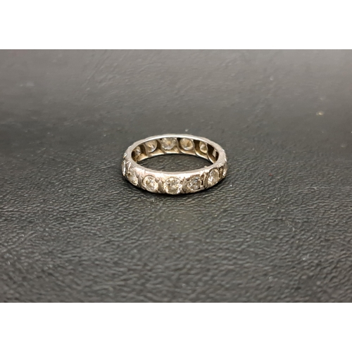 75 - IMPRESSIVE DIAMOND ETERNITY RING
each of the fifteen round cut diamonds approximately 0.12cts (1.8ct... 