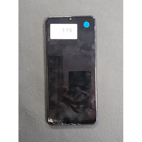 119 - SAMSUNG GALAXY A22
model SM-A225F/DSN; IMEI 350167020095447; Google Account Locked. Note: Bottom lef... 