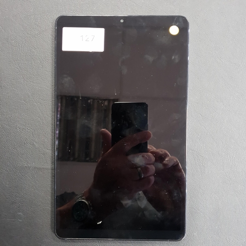 127 - SAMSUNG GALAXY TAB A9
Model: SM-X110. S/N R83WB0J6ZNN. Google Account Locked.  Note: It is the buyer... 