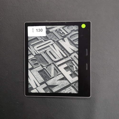 130 - AMAZON KINDLE OASIS 3 E-READER
10th Generation, serial number G000 WL04 9246 0NGC
Note: It is the bu... 