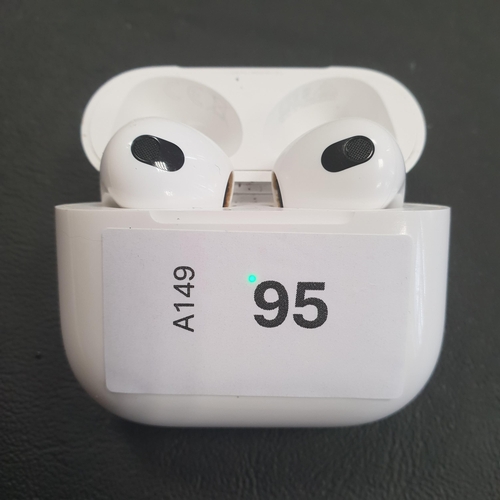 95 - PAIR OF APPLE AIRPODS 3RD GENERATION
in Magsafe charging case