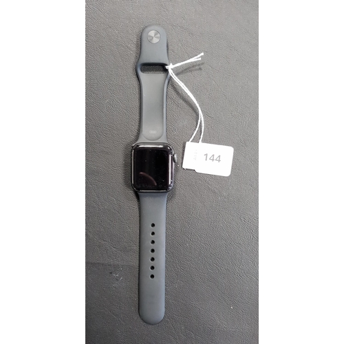 144 - APPLE WATCH SE
40mm case; model A2351; S/N G99G2DPMQ07V; Apple Account Locked
Note: It is the buyer'... 