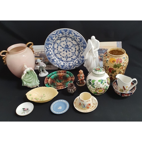 226 - LARGE ASSORTMENT OF DECORATIVE CERAMICS
including Royal Doulton figure 'Michele' HN 2234, Masons war... 