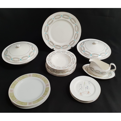 228 - ASSORTMENT OF DINNER WARE
including Foley 'Laurel' dinner set for six places, including two tureens ... 