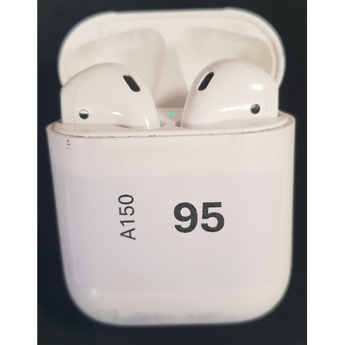 PAIR OF APPLE AIRPODS 2ND GENERATION
in Lightning charging case