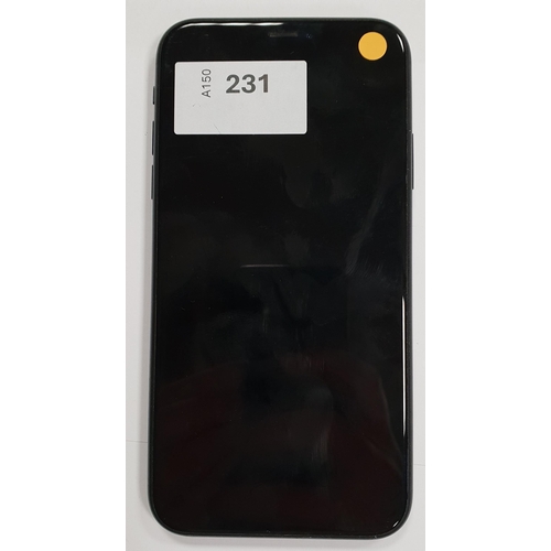 231 - APPLE IPHONE XR
IMEI 353077104653200. Apple Account locked. Cracked back
Note: It is the buyer's res... 