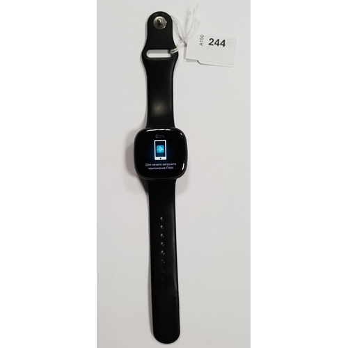 244 - FITBIT VERSA 3
Note: It is the buyer's responsibility to make all necessary checks prior to bidding ... 