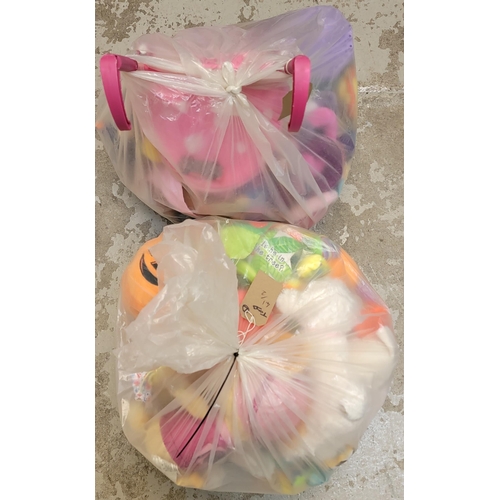 41 - TWO BAGS OF TOYS AND GAMES
including: soft toys, dolls etc