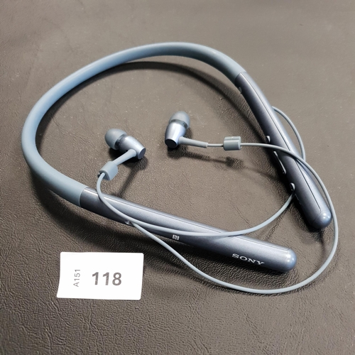 118 - SONY WI-H700 WIRELESS HEADPHONES
with neckband