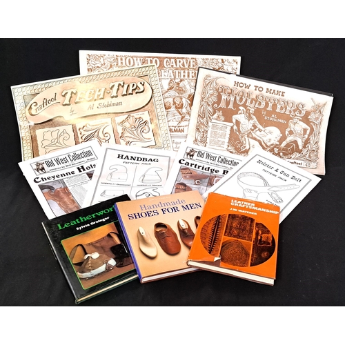 379 - SELECTION OF LEATHER WORKING BOOKS AND PATTERNS
including Old West Collection Patterns by Will Ghorm... 