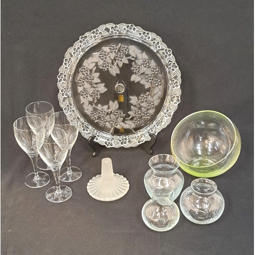 255 - SELECTION OF BOXED CRYSTAL AND GLASSWARE
including a Caithness Rose Bowl, eight Luigi Bormiolo Miche... 