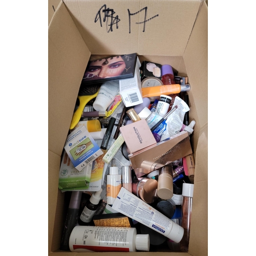 17 - ONE BOX OF TOILETRIES AND COSMETICS
including Huda Beauty, Clinique, Tom Ford, Nars, Mac, Fenty Beau... 