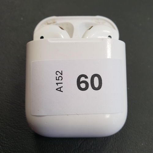 60 - PAIR OF APPLE AIRPODS 2ND GENERATION
in Lightning charging case