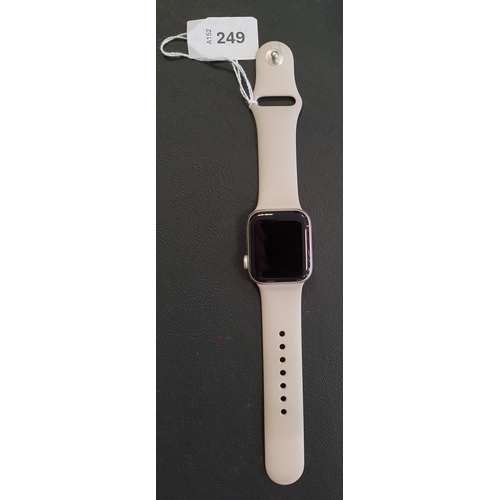 249 - APPLE WATCH SE
40mm case; model A2722; S/N J1XL372W16; Apple Account Locked
Note: It is the buyer's ... 