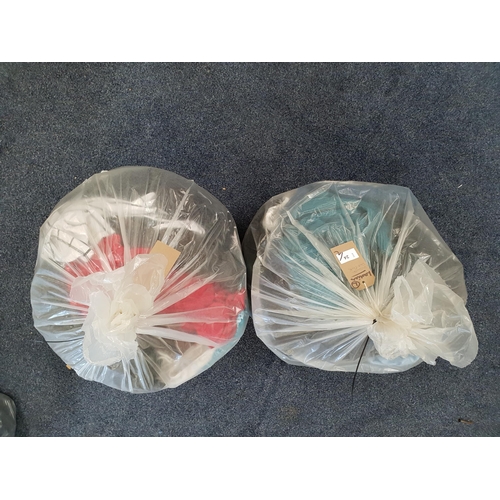 TWO BAGS OF LADIES CLOTHING ITEMS
including Zara and Dorothy Perkins, etc.