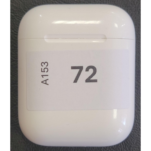 72 - PAIR OF APPLE AIRPODS 2ND GENERATION
in Lightning charging case