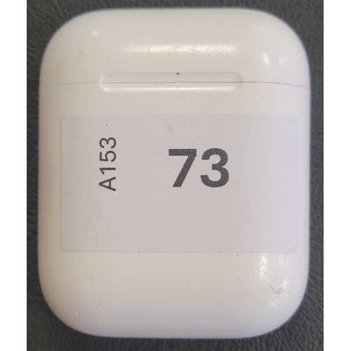 73 - PAIR OF APPLE AIRPODS 2ND GENERATION
in Wireless charging case