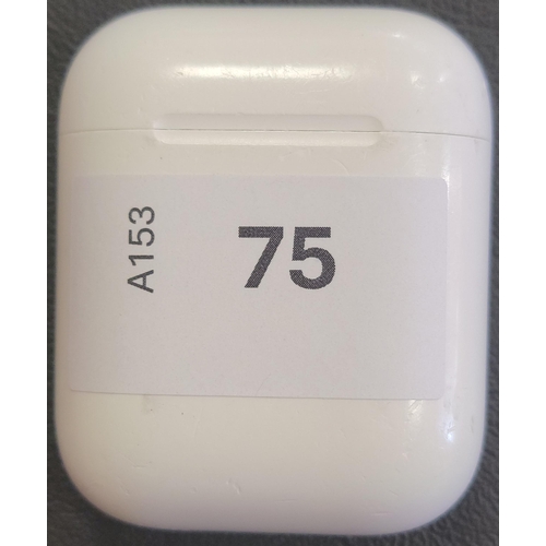 75 - PAIR OF APPLE AIRPODS 2ND GENERATION
in Lightning charging case