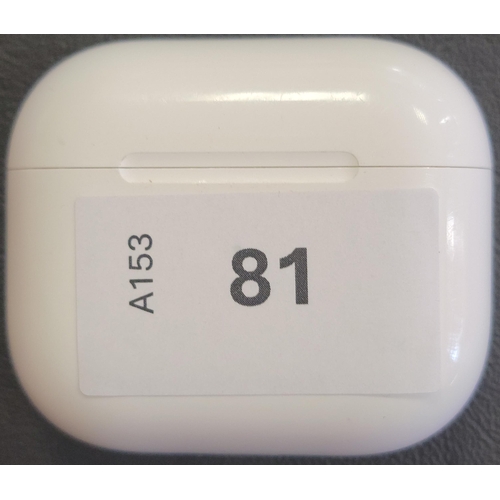 81 - PAIR OF APPLE AIRPODS 3RD GENERATION
in lightning charging case