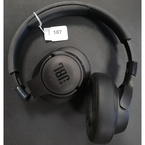 107 - PAIR OF JBL WIRELESS OVER-EAR HEADPHONES
model TUNE710BT