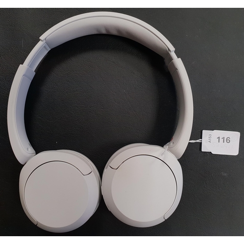 116 - PAIR OF SONY WH-CH520 HEADPHONES