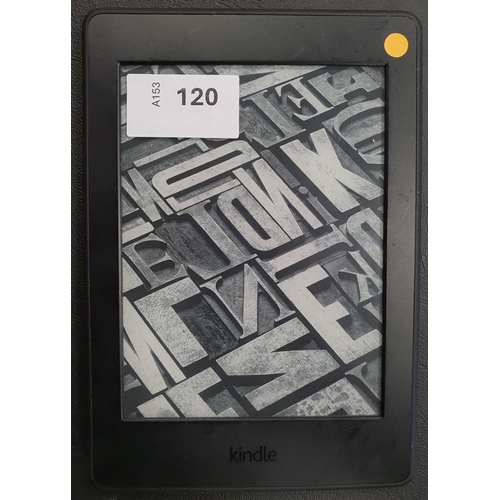 AMAZON KINDLE PAPERWHITE 3 E-READER
serial number G090 G105 6343 05LW
Note: It is the buyer's responsibility to make all necessary checks prior to bidding to establish if the device is blacklisted/ blocked/ reported lost. Any checks made by Mulberry Bank Auctions will be detailed in the description. Please Note - No refunds will be given if a unit is sold and is subsequently discovered to be blacklisted or blocked etc.