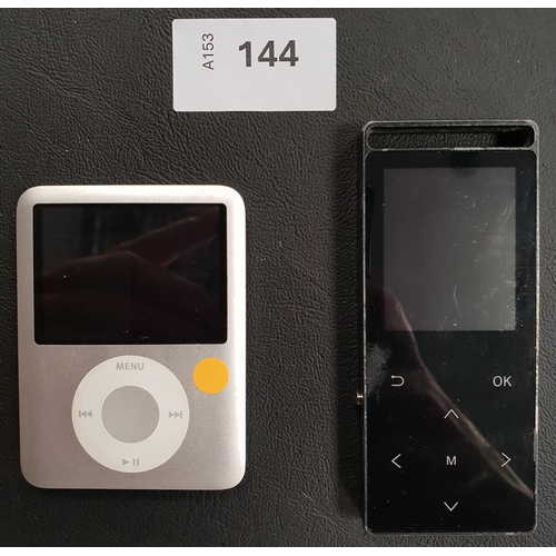 IPOD NANO 3RD GEN 4GB
model A1236, serial number 7N739A8UY0P, NOT Apple account locked; together with a Mustrun digital music player, model K188, wiped (2)