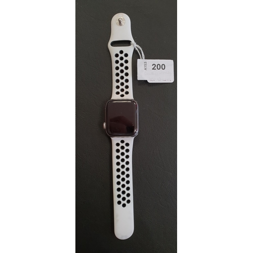 200 - APPLE WATCH SERIES 5
40mm case; model A2156; S/N FHLZ62UFMLD6; Apple Account Locked 
Note: It is the... 