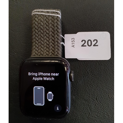 202 - APPLE WATCH SE
44mm case; model A2352; S/N G99DPNLAQ07Y; Apple Account Locked
Note: It is the buyer'... 