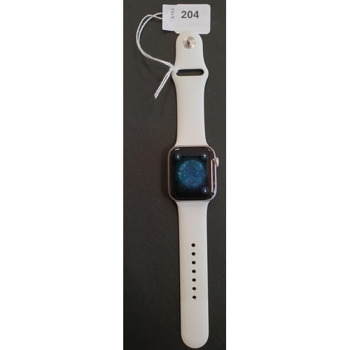 APPLE WATCH SERIES 6
44mm case; model A2292; S/N H4F2452Q1RN; NOT Apple Account Locked. 
Note: It is the buyer's responsibility to make all necessary checks prior to bidding to establish if the device is blacklisted/ blocked/ reported lost. Any checks made by Mulberry Bank Auctions will be detailed in the description. Please Note - No refunds will be given if a unit is sold and is subsequently discovered to be blacklisted or blocked etc.