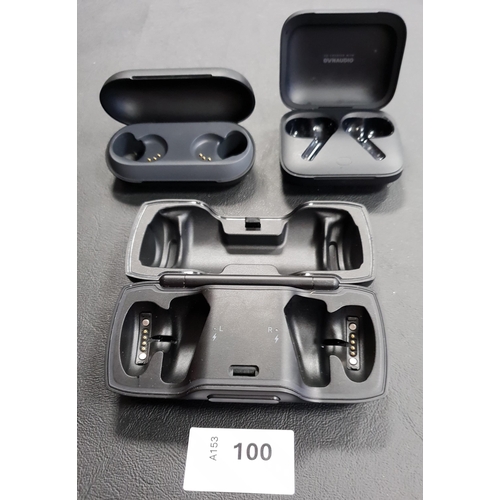 THREE EARBUD CHARGING CASES
comprising Bose, Sony and Oneplus