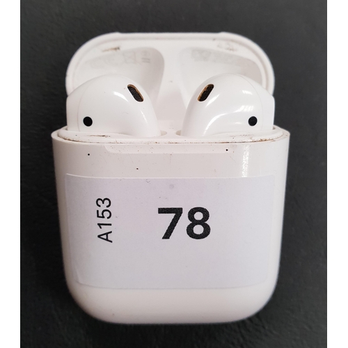 PAIR OF APPLE AIRPODS 2ND GENERATION
in Wireless charging case