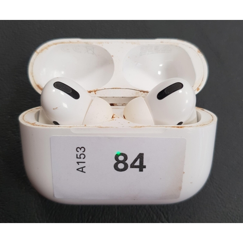 PAIR OF APPLE AIRPODS PRO
in Pro charging case
Note: case and airpods very dirty